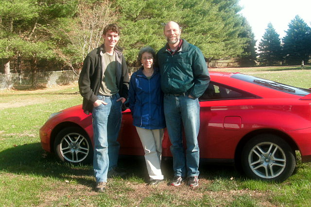 Tim, Patricia, and Peter traveling